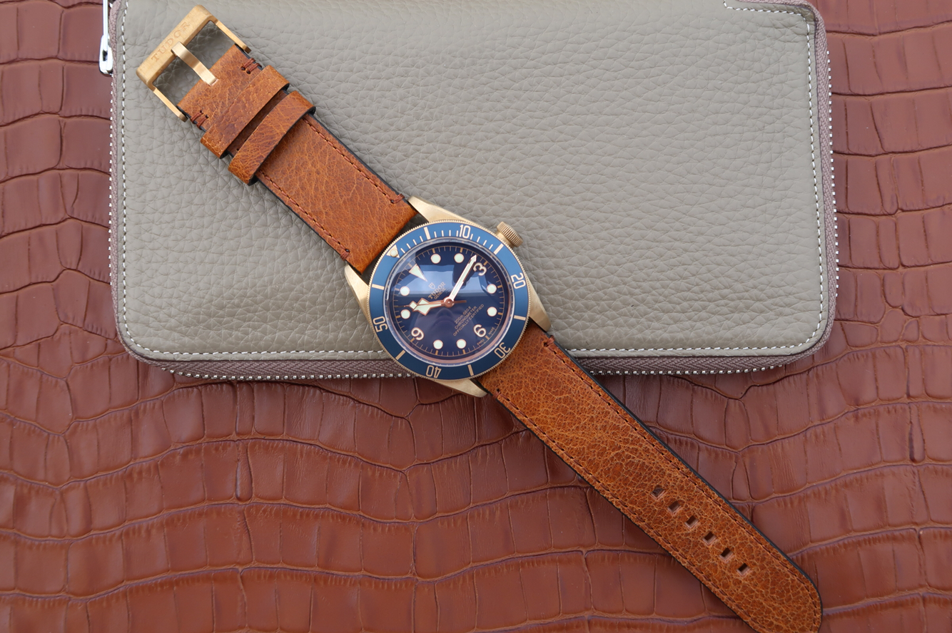 Tudor Bronze Bucherer Blue Watch