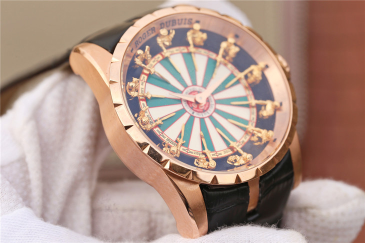 Roger Dubuis Knights of the Round Table Rose Gold Case
