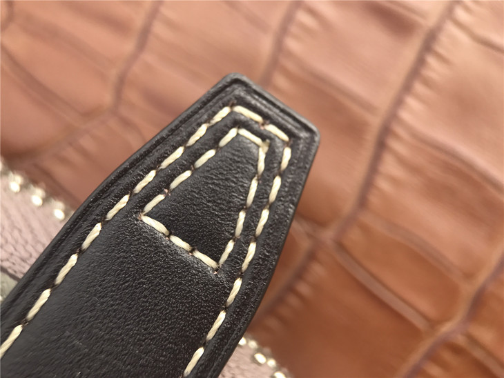 Leather Strap with Stitching