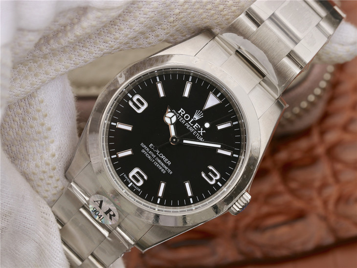 Replica Rolex Explorer I Steel Watch
