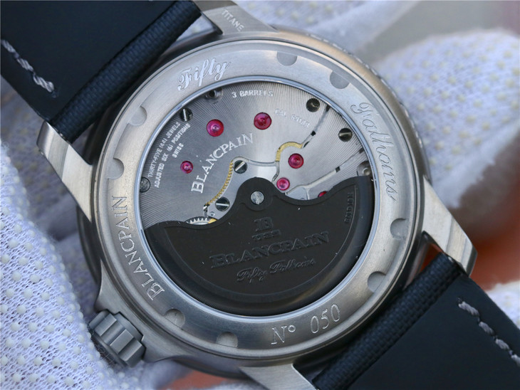 Blancpain Sapphire Crystal Case Back
