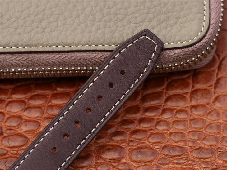 IWC Mark XVIII Brown Leather Strap