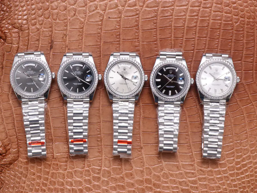 EW Factory Rolex Day-Date Stainless Steel Watches Collection
