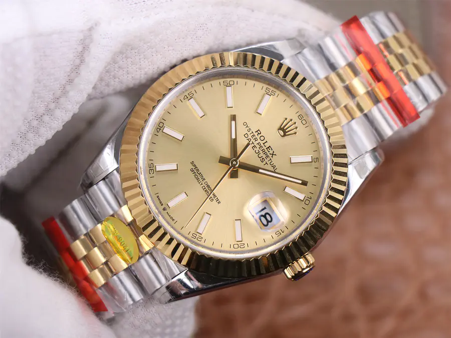 TW Replica Rolex Yellow Gold Datejust Watch