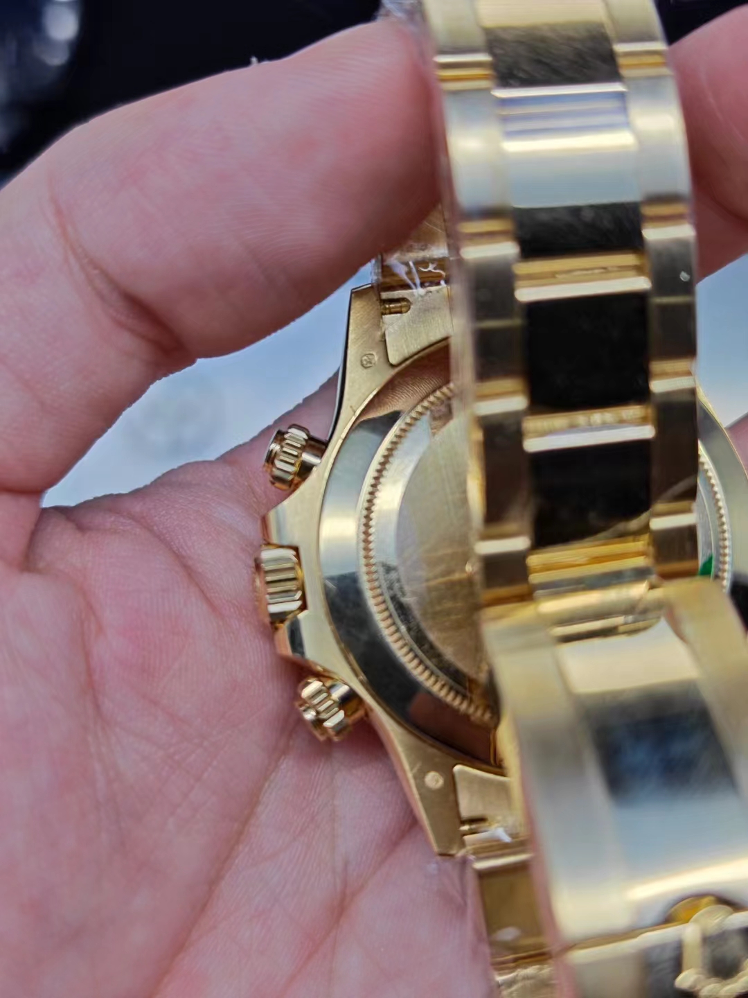 Franken Rolex Daytona Solid Gold Replica Watches News