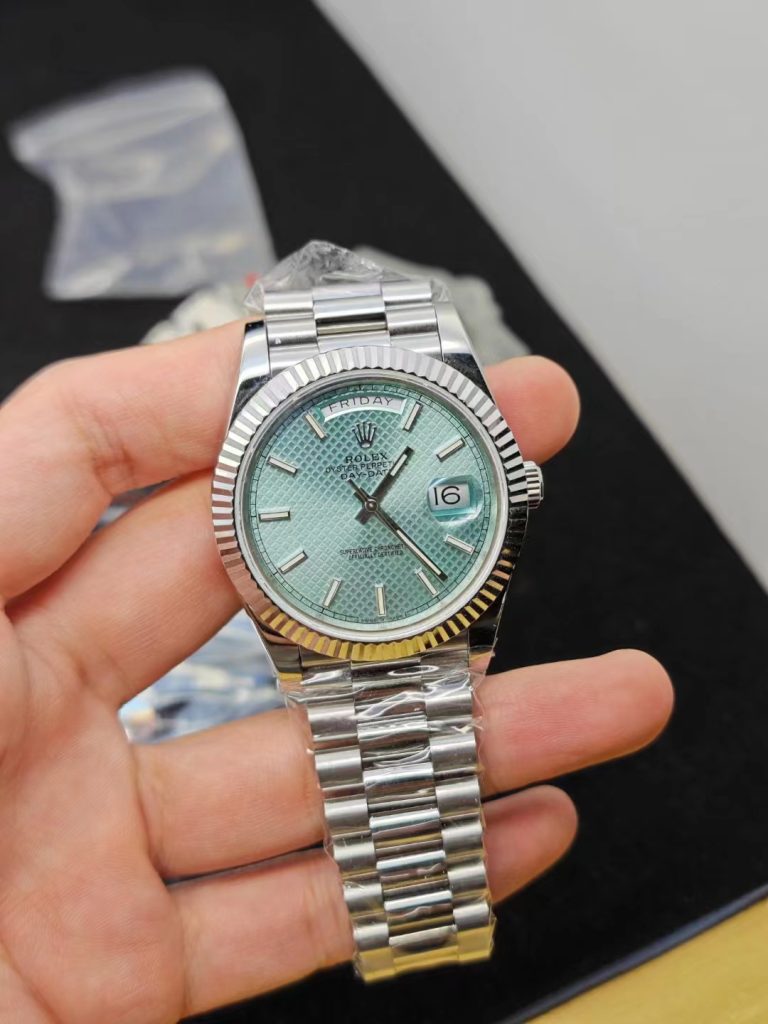 Replica Rolex Day-Date 40mm Blue