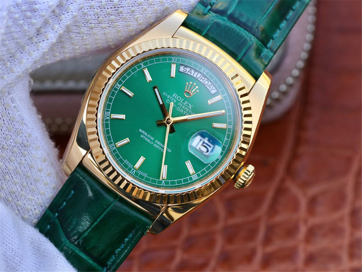 New Arrival Replica Rolex Day-Date 36mm – Green Mamba in The Forest ...
