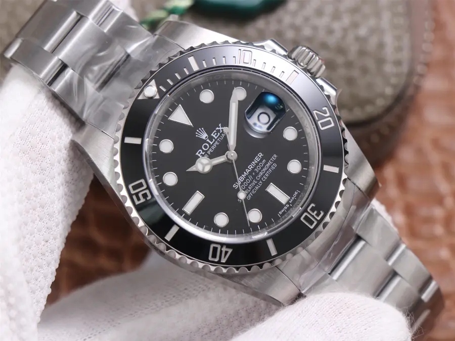 V6 Factory Replica Rolex Submariner 116610LN with A2824 Movement ...