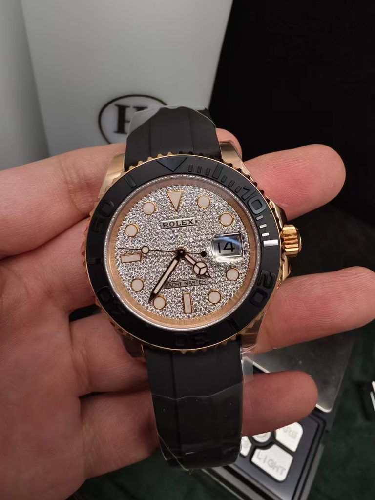 Replica Rolex YachtMaster Diamond Watch