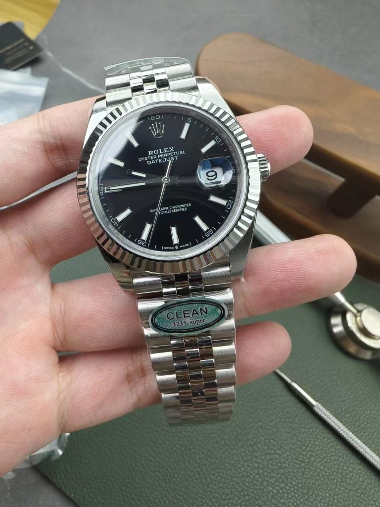 Replica Rolex Datejust Black Jubilee 3235