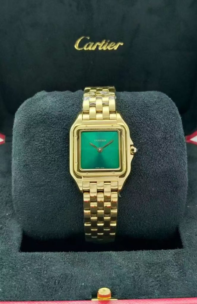 Cartier Panthere Green Gold