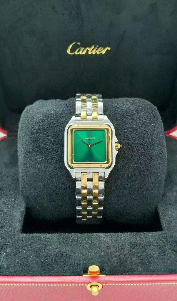 Cartier Panthere Green Two Tone