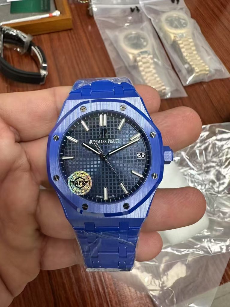 Replica Audemars Piguet 15500 Blue Ceramic