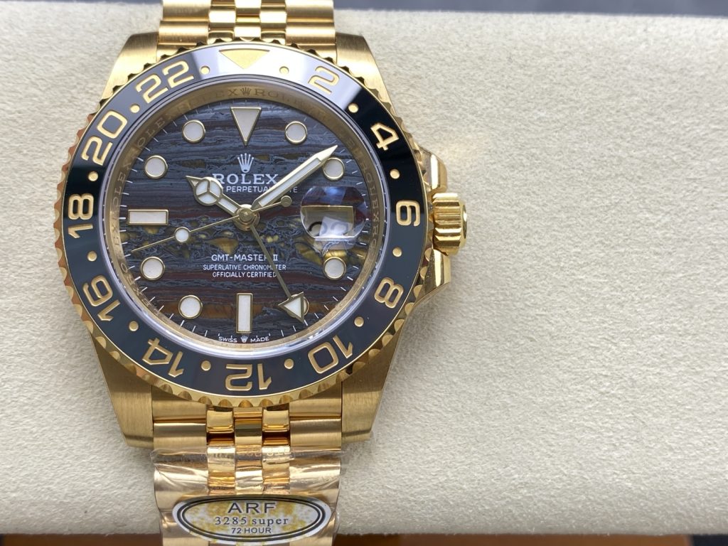 Replica Rolex GMT-Master II Tigereye Stone