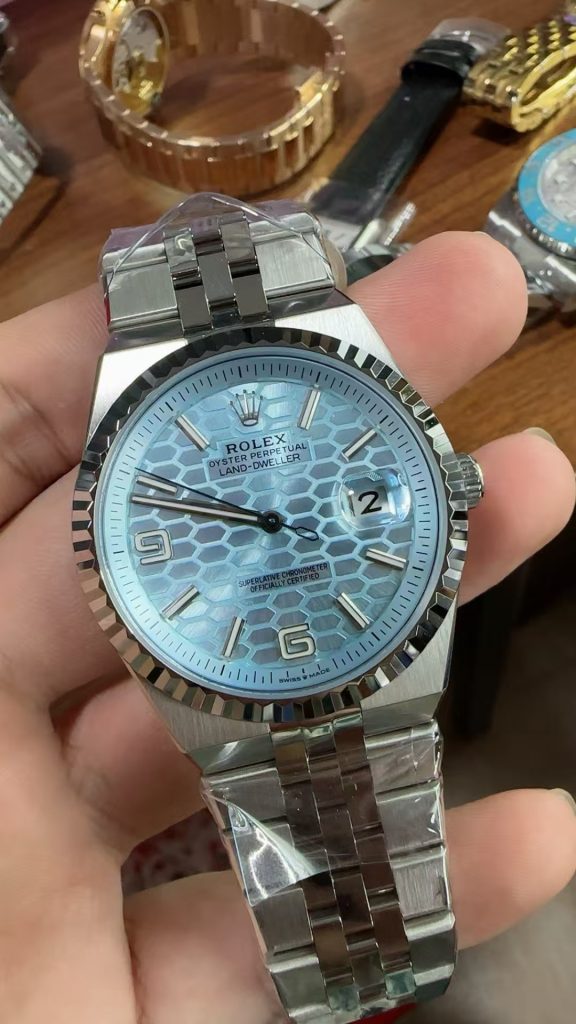 Rolex Land-Dweller Blue Dial