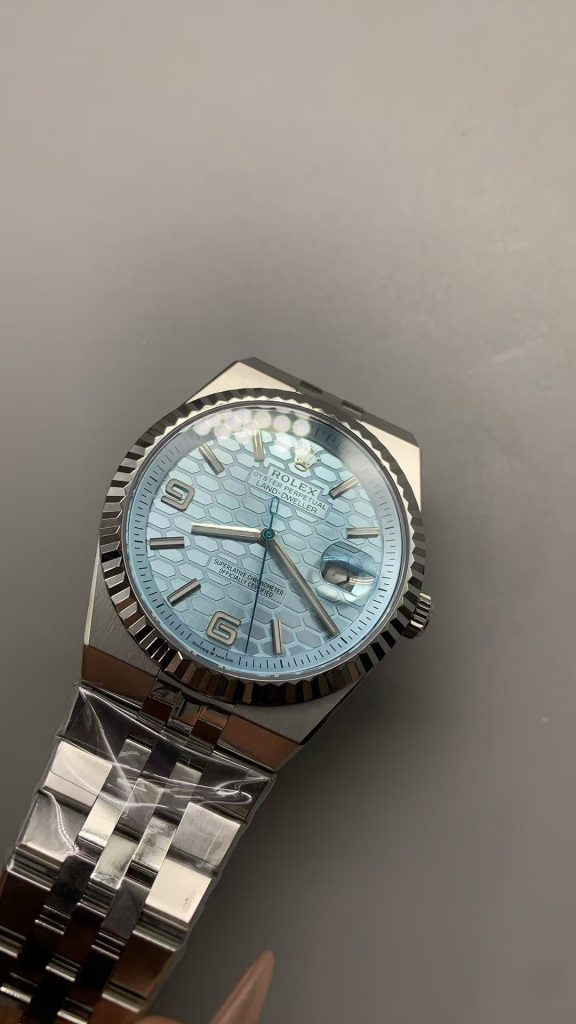 Rolex Land-Dweller Blue Replica
